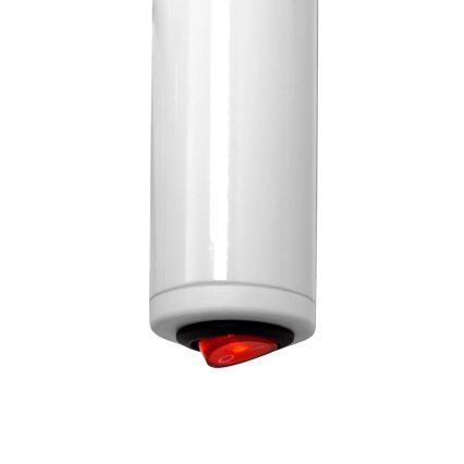Elektromos törölközőszárító SILOUETTE 187W/230V 101,1 cm IP44 fehér jobb kerek