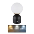 Globo - LED Dimmelhető érintős asztali lámpa LED/2,5W/3,7V 2700/4000/65000K 1800 mAh USB fekete